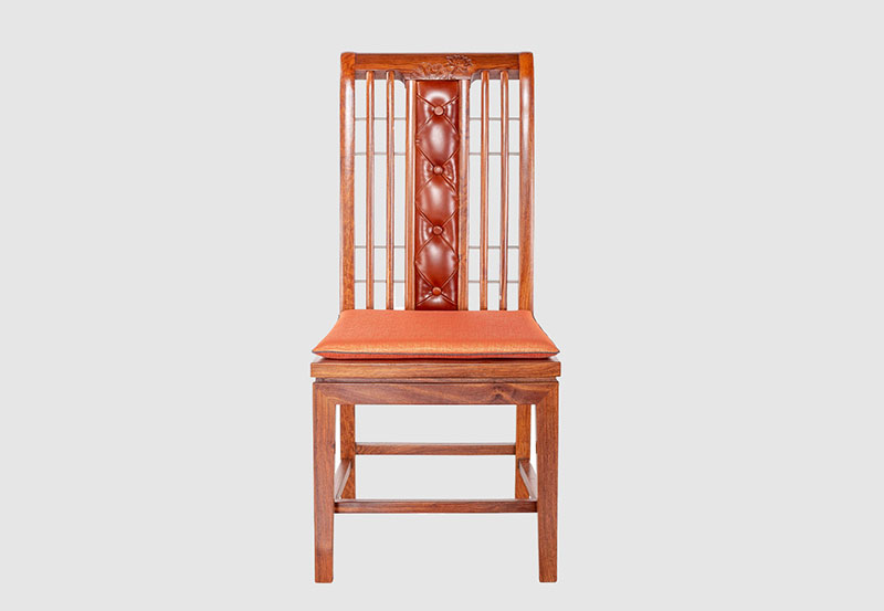 安平芙蓉榭中式实木餐椅效果图