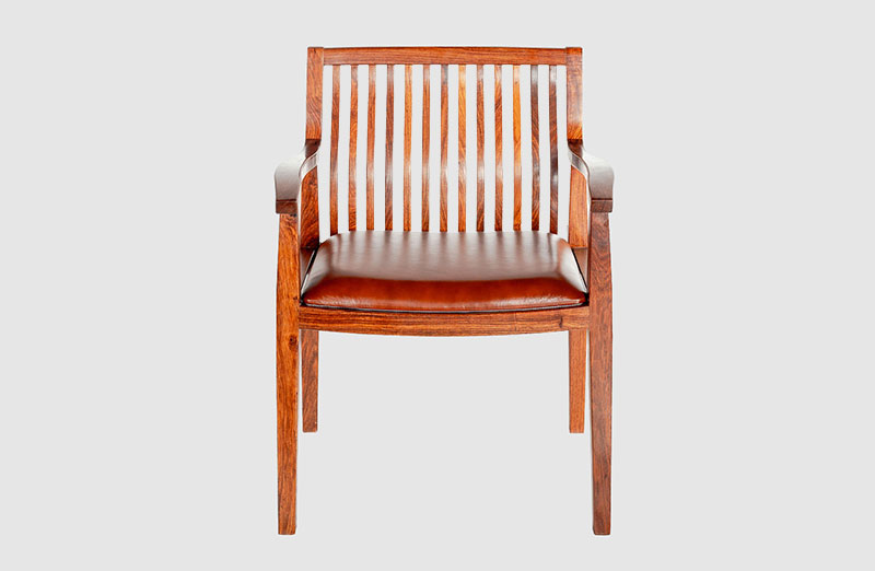 安平中式实木大方椅家具效果图